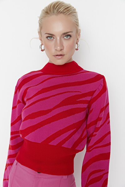 Trendyol Collection Sweater - Pink - Regular