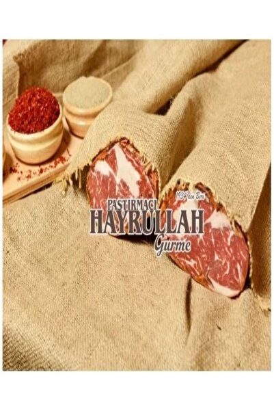 PASTIRMACIHAYRULLAHGURME Kayseri Çemensiz Tütünlük Pastırma 500 gr