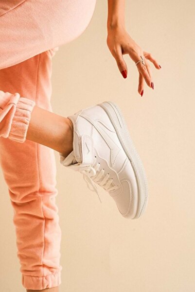 Lambırlend Pánské dámské dětské 4 sezónní kožené sportovní boty 2185 bílá