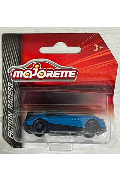 Majorette Fiction Racers Supersport Blue 1/64 Scale