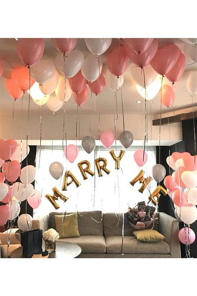 MFM Party Marry Me Foil Balloon 40 Cm