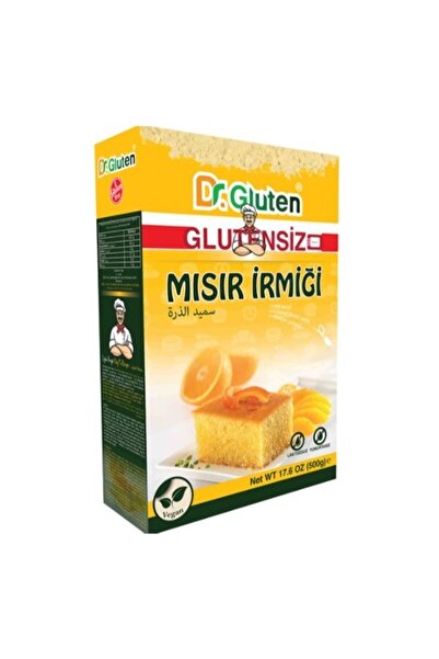 Dr.Gluten Glutensiz Mısır Irmiği 500 G ( Vegan - Laktozsuz - Yumurtasız )