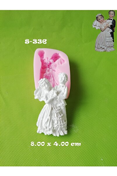 AnkaHobiMarket Gelin Damat Silikon Kalıp