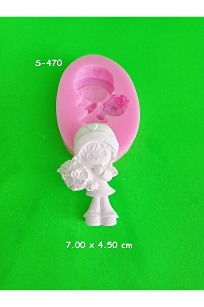 AnkaHobiMarket Kız Silikon Kalıp