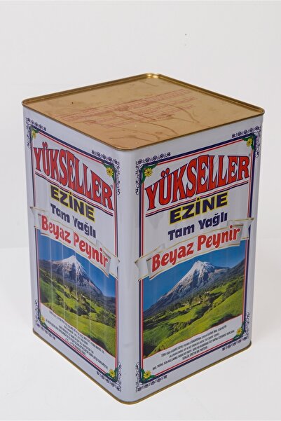 Yükseloğulları Süt Ürünleri Yükseller Ezine Peyniri 18 Kg Teneke