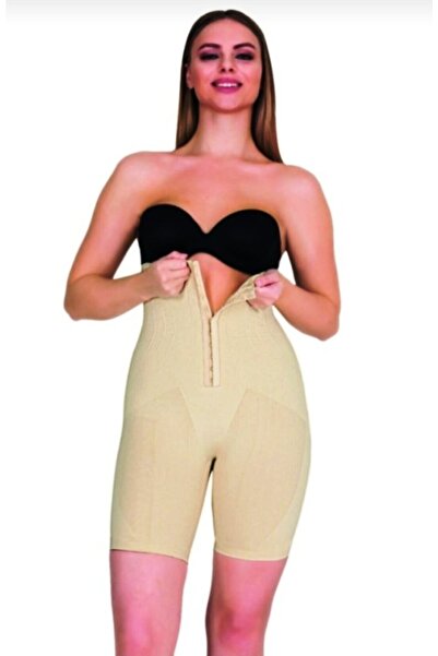 by İGP Ženski korset u boji kože sa Visok struk Oblikuje figuru dugim korzeto...