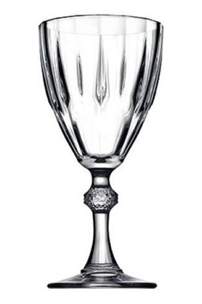 Paşabahçe 44767 Diamond Footed Glass Set of 6