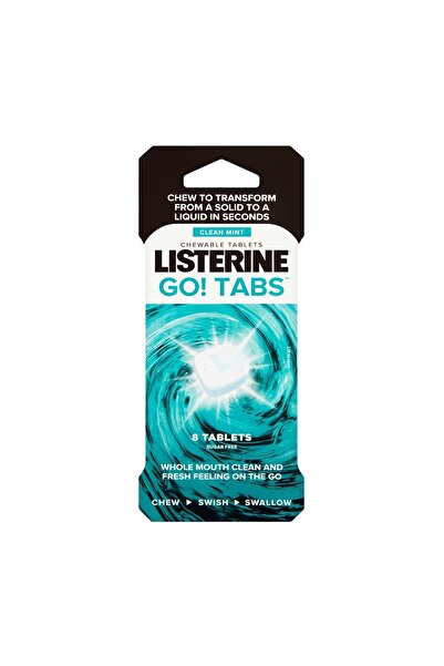 Listerine Lısterın Go! Tabs Chewable Mint Tablets