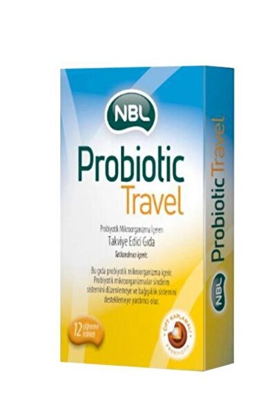 NBL Probiotic Travel 12 Çiğneme Tableti