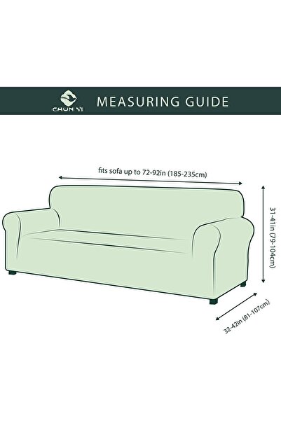 elgeyar Lycra Sofa - Sofa, Elastic Sofa Bed Cover, Pitikare Patterned 3X3X1