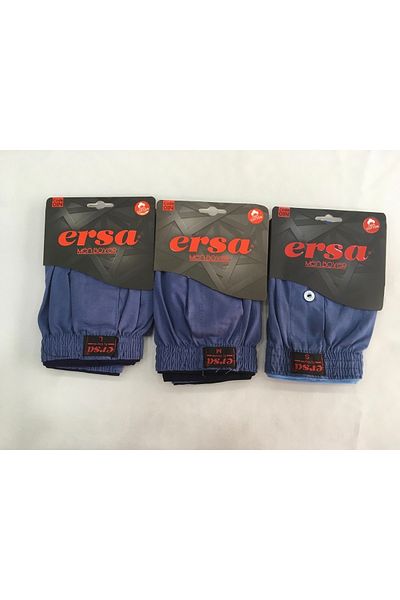 ersa çamaşır ERSA 3 ΤΕΜΑΧΙΑ 100% ΒΑΜΒΑΚΙ (ΒΑΜΒΑΚΙ) ΜΟΝΟΧΡΩΜΑ ΑΝΔΡΙΚΑ ΜΠΟΞΕΡ
