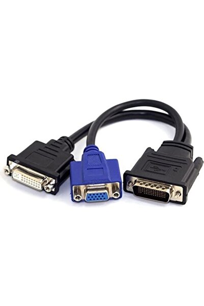 KEEPRO كابل تمديد شاشة مزدوجة Dms 59 P إلى VGA + DVI 24+5