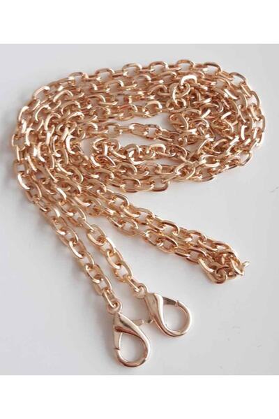 angel çanta aksesuar سلسلة ذهبية فاتحة مقاس 120 سم