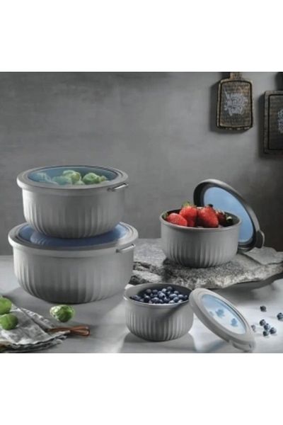VİP AHMET Vipahmet 4-Piece Vacuum Storage Set