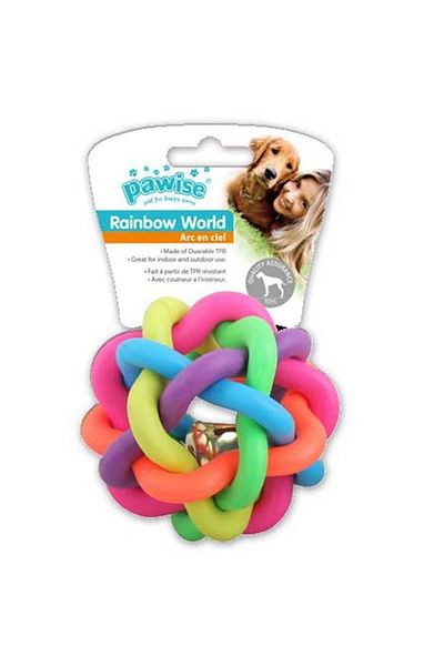 Pawise Rainbow World Knitted Ball Ø 10.5 cm