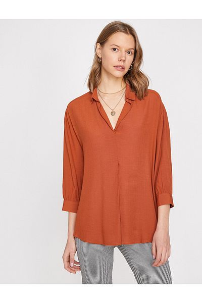 Koton V-Neck Blouse