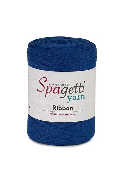 Spagettiyarn Σχοινί μπλε κορδέλα Saks