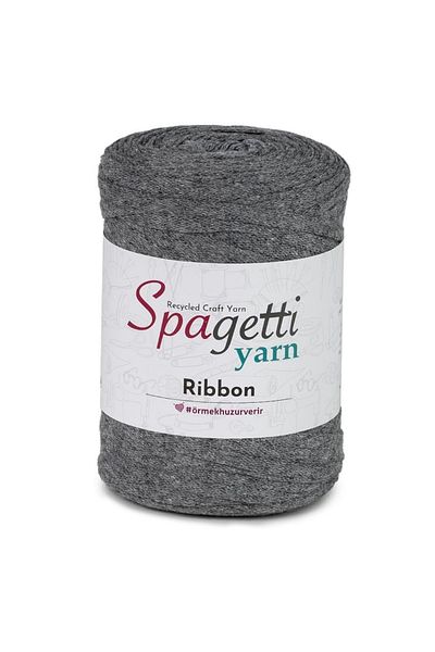 Spagettiyarn Σχοινί γκρι κορδέλα