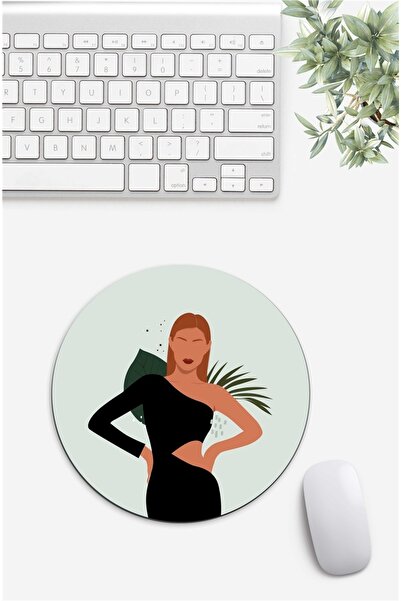 Gizeo Concept 5 Mouse Pad cu model de față abstractă