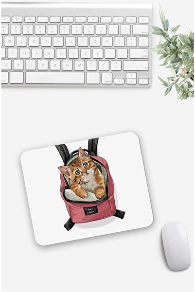 Gizeo Concept Mouse Pad cu model de pisică în geantă