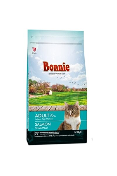 Bonnie Kedi Kuru Maması Somonlu 500 gr