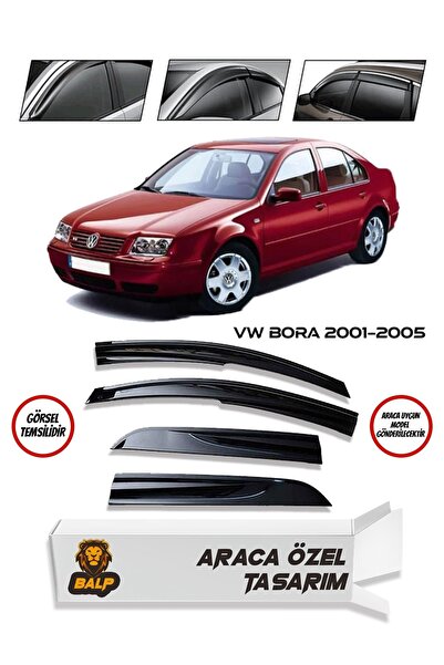 BALP Volkswagen Bora Cam Rüzgarlığı 4lü 2001-2005 Arası