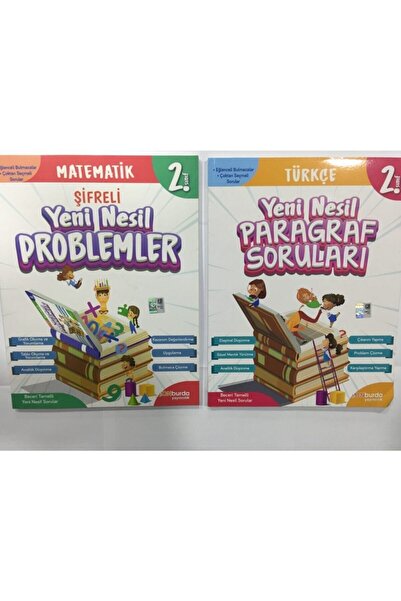 Onburda Yayınları 2.sınıf Yeni Nesil Problemler Ve Paragraf Soruları