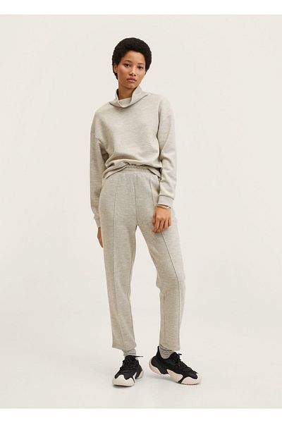 MANGO Woman Bluza ze stójką