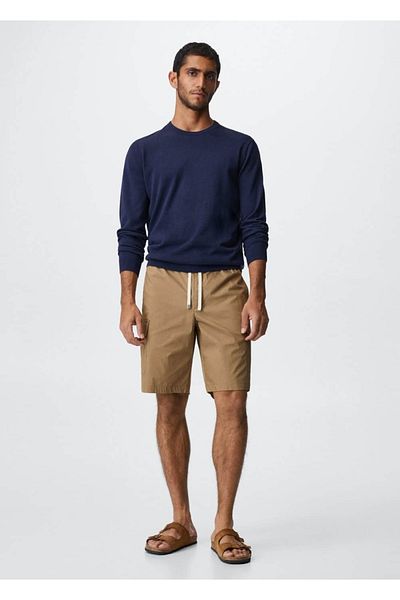 MANGO Man Lano Detailed Cargo Bermudy