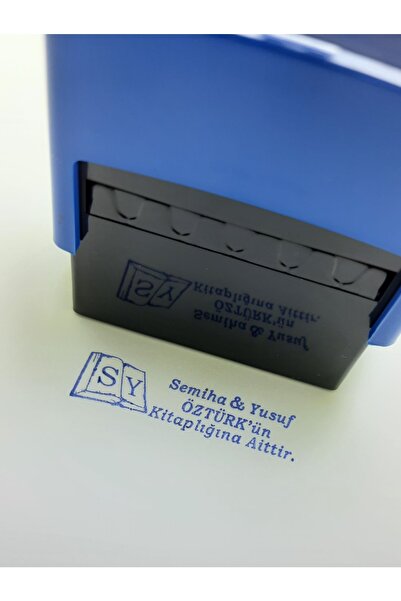 Kaşem Kişiye Özel Kütüphane Kaşesi