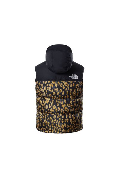 THE NORTH FACE 1996 Retro W Printed Nuptse Women's Vest - Black Nf0A5Ixl28A1