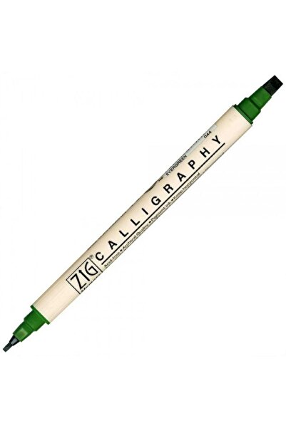 Zig Zig Calligraphy Pen Ms-3400 044 Ever Green