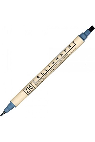 Zig Ms-3400 Marker Calligraphy Pen Steel Gray 092