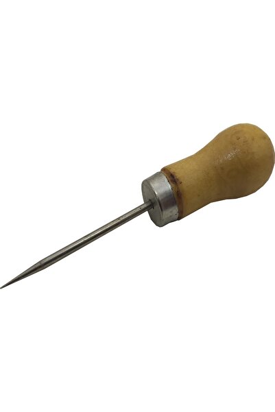 Hyd Μίνι βελόνα διάτρησης με ξύλινη λαβή Biz, δερμάτινη βελόνα διάτρησης με ξύλινη λαβή Biz