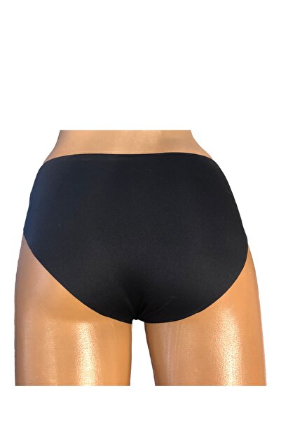 BİLGENS BUTİK High Waist Non-Marking Laser Cut Panties 2 Pack