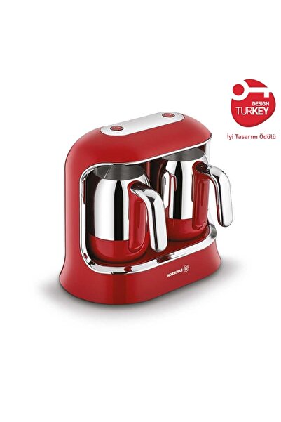 KORKMAZ A861 Kahvekolik Twin Kahve Mak.kırmızı Kr