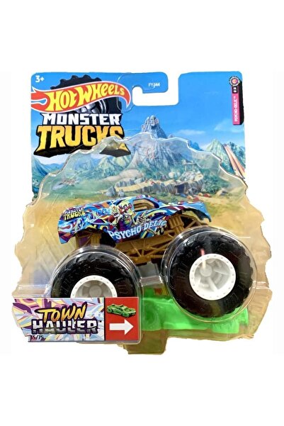 HOT WHEELS Monster Trucks 1:64 Arabalar Town Hauler Hotwheels Monster Truck A...