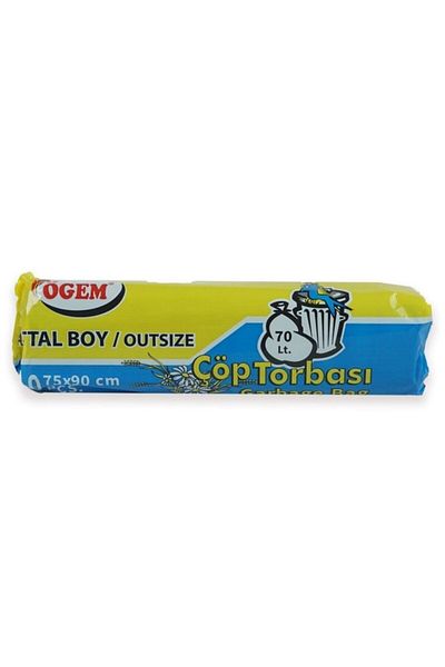 Ögem Garbage Bag 75x90 Cm Large Size 50 Rolls