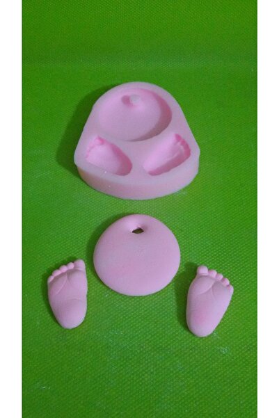 AnkaHobiMarket Bebek Ayağı (ayrı) Silikon Kalıp