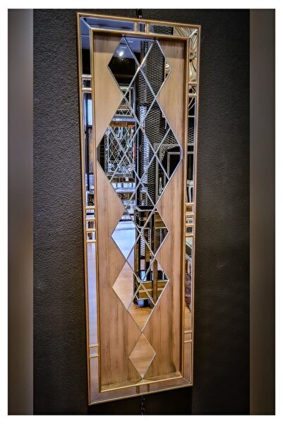 Kentin Aynası Deko Butik Baklava Desenli Ayna