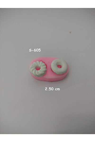 AnkaHobiMarket Ikili Mini Donat Silikon Kalıp