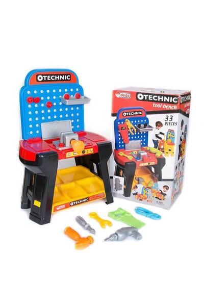DEDE Oyuncak Tezgahlı Tamir Seti 01702