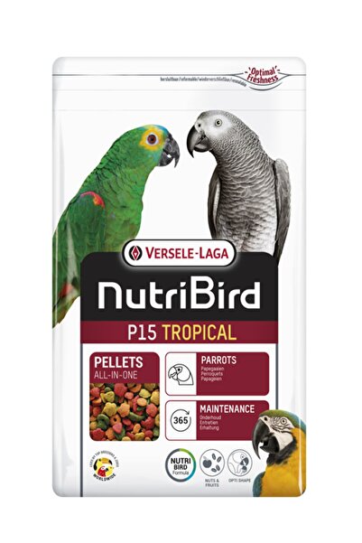 Versele Laga Nutribird P15 Tropikal Papağanlar Için Pelet Yem 10 Kg
