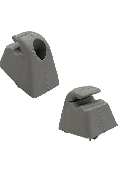 ZETOTO Renault Clio Stalp Parasolar Culoare Gri Set 2 Piese 1998 - 2008