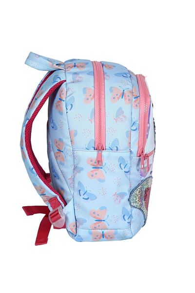 Me Çanta Geantă de școală Miss Mirella Blue Butterfly 21070