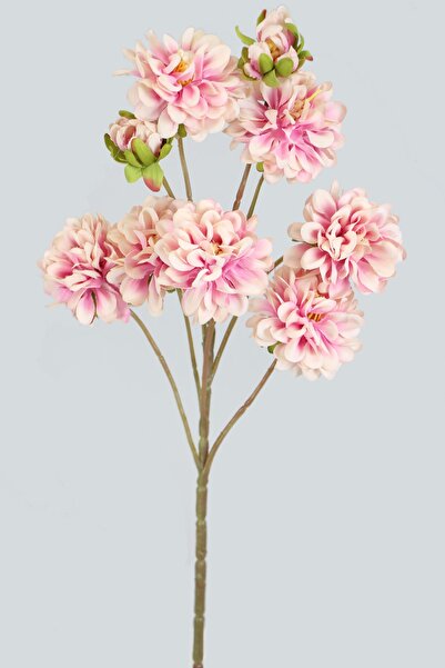 Yapay Çiçek Deposu Yapay 9lu Bodur Kasımpatı Dalı 45 Cm Açık Mor