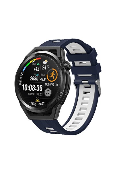 Nezih Case Huawei Watch Gt Runner Uyumlu 22mm Lansman Spor Yumuşak Jel Siliko...