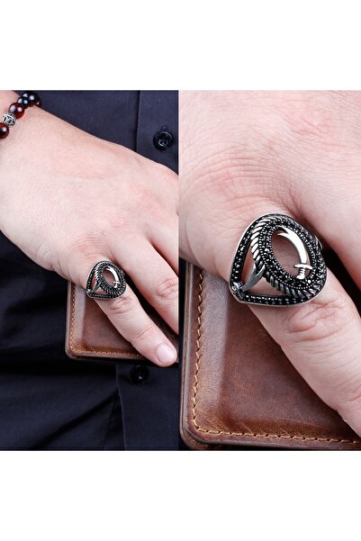 TESBİHCİBABA Zülfikar 925 Ayar Gümüş Yüzük