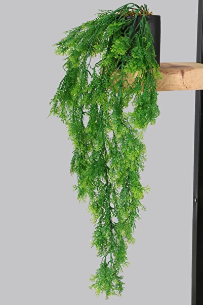 Yapay Çiçek Deposu Yapay Çiçek Saksıda Sarkan Sarmaşık 60 Cm Yeşil