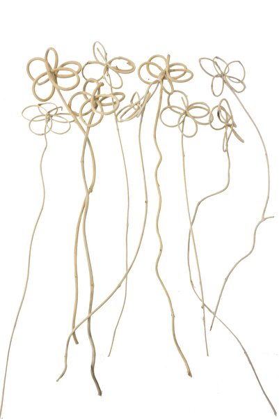 Yapay Çiçek Deposu 9Lu Kuru Lata Sun Flower 45 Cm